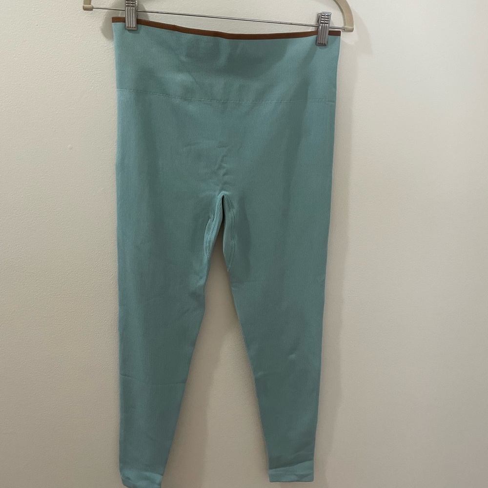 NWT Teal High-Waisted Leggings